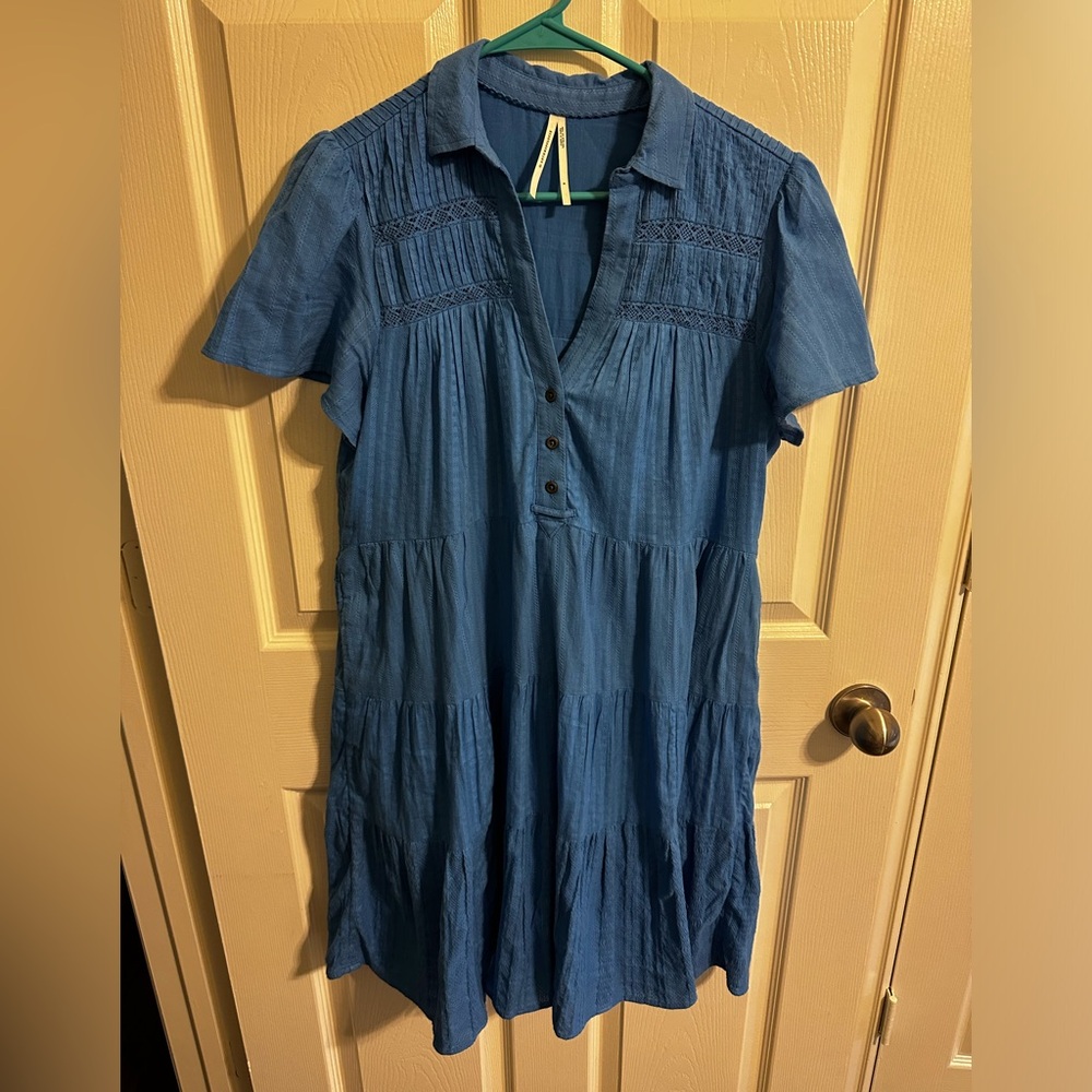 Anthropologie dress S, blue
